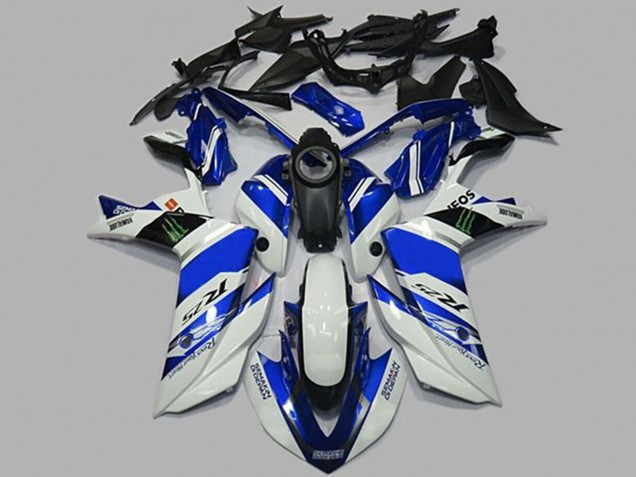 2015-2018 White and Blue R3 Fairings 2015-2018 White and Blue R3 Fairings