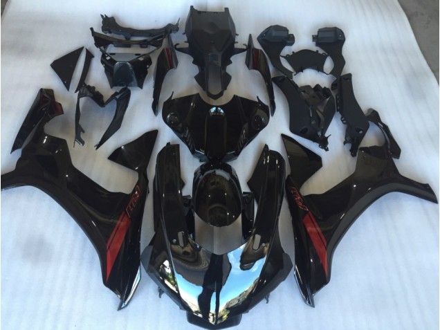 2015-2019 Gloss Black with Red Logo R1 Fairings 2015-2019 Gloss Black with Red Logo R1 Fairings