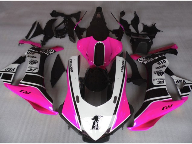 2015-2019 Gloss Pink & White R1 Fairings 2015-2019 Gloss Pink & White R1 Fairings