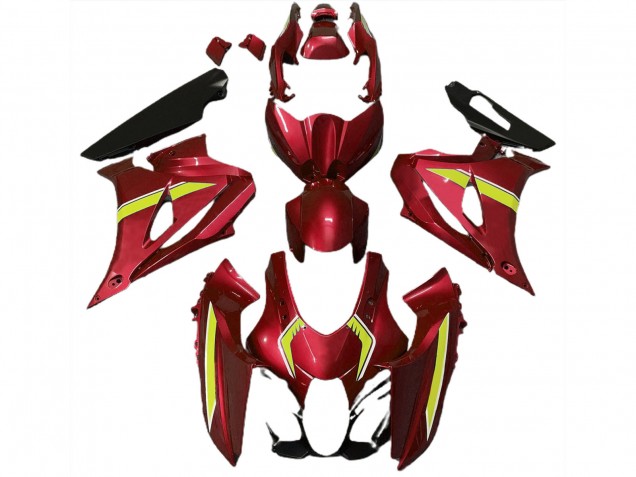 2017-2023 Stock Style Red GSXR 1000 Fairings